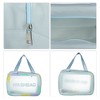 Unique Bargains Convenient Clear Cosmetic Bag 1 Pc - 3 of 4