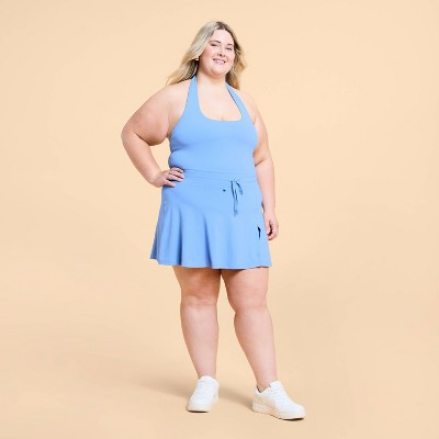 Blogilates Women's Game Set Match Halter Active Dress
