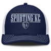 MLS Sporting Kansas City Velocity Structured Mesh Back Hat: Cotton, Snap Closure, Tagless - 2 of 4