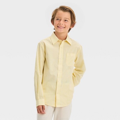 Boys' Long Sleeve Button-Down Shirt - Cat & Jack™
