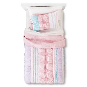 Kennedy Quilt Set Twin Pink - Sheringham Road