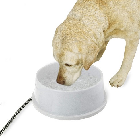 K&H Pet Products CleanFlow Filtered Water Bowl for Dogs Granite Medium 1.4  Gallon Bowl + 1 Gallon Reservoir