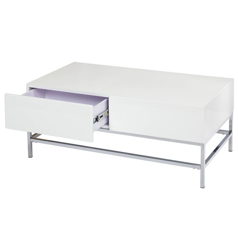 Lewis Modern Coffee Table White - Buylateral, 6 of 7