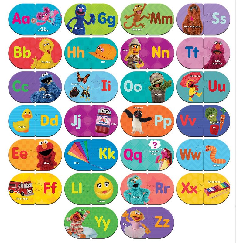 Sesame Street Alphabet Matching Puzzle, 3 of 7