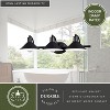 VAXCEL Akron Modern Farmhouse Bathroom Vanity Light Wall Sconce Fixture - 4 of 4
