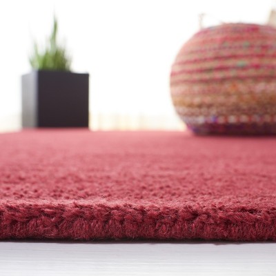 Himalaya Red Handmade Wool 6' x 9' Area Rug