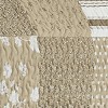 Collections Etc Payton Reversible Floral Stripe Patchwork Oversized Quilt - 3 of 3