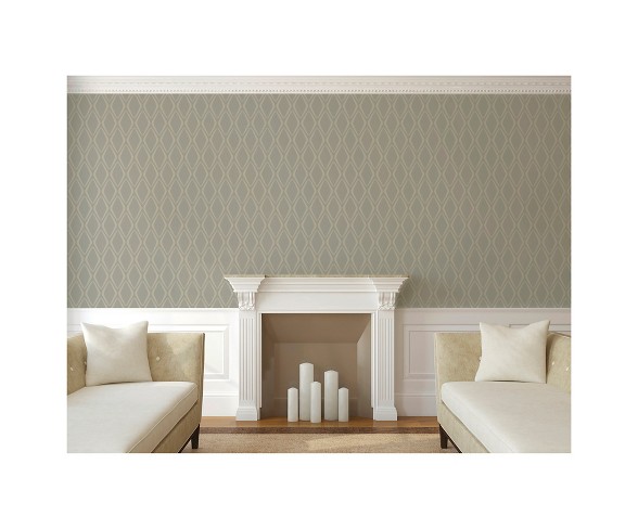 Devine Color Diamond Peel & Stick Wallpaper - Twig