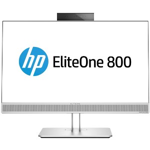 HP 800 G4-AIO Certified Pre-Owned, CORE i5-8500 3.0GHz, 16GB, 32GB SSD, Windows 10 Pro, 23.8" FHD, Internal WIFI, Webcam, Manufacturer Refurbished - 1 of 2