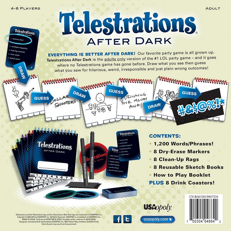 Telestrations After Dark Board Game, 4 of 9