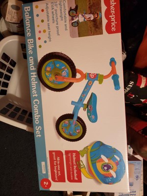 Fisher-Price Balance Bike and Matching Helmet 