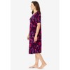 Dreams & Co. Plus Size Short T-Shirt Lounger - 4 of 4