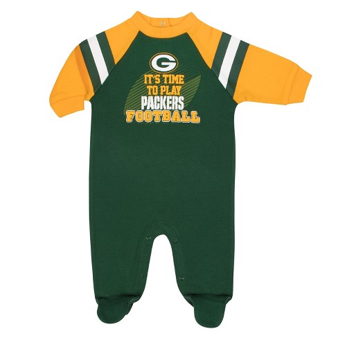 NFL 2-Pack Long-Sleeve Bodysuit Set – Green Bay Packers