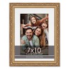 PosterPalooza | Gold Frame with White Photo Mat, UV Acrylic Front, Foam Board Backing, 60 Sizes Available - 2 of 4