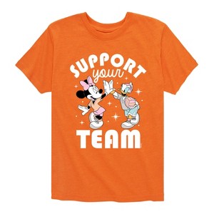 Boys' - Disney - Support Your Team Short Sleeve Graphic T-Shirt - 1 of 4
