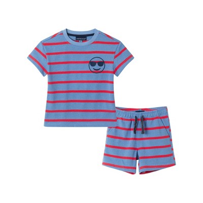 Andy & Evan  Toddler Textured Terry Smiley Patch Set
