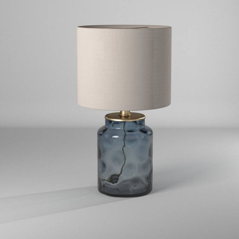 Table Lamp Blue Finish - StyleCraft, 3 of 10
