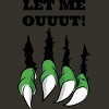 Junior's Design By Humans Let the monster out halloween By ArtStyleAlice T-Shirt - 2 of 3