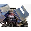 1974 Ford F-250 Monster Truck with 66-Inch Tires Blue "Bigfoot #1" (Dirty Version) 1/18 Diecast Model Car by Greenlight - 3 of 4