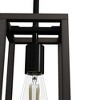 Hunter Fans 5" Squire Manor Ceiling Light Matte Black Modern Pendant - 4 of 4