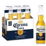 Corona Extra Lager Beer - 6pk/12 fl oz Bottles