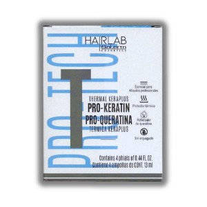 Salerm Cosmetics Thermal KeraPlus Pro-Keratin |  Processes of smoothing. | Kera Plus Hair Treatment (4 Vials x 0.44 oz) - 1 of 2