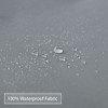 Waterproof Fabric Shower Curtain Liner with Magnets - 2 of 4