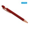 Unique Bargains Metal Black Ink Medium Screen-touching Tip Ballpoint Pen Style 2 12 Pcs - 3 of 4