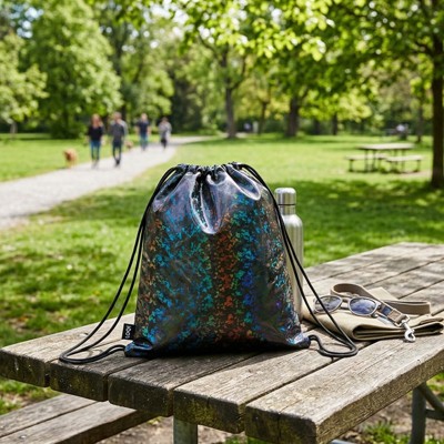 LOQI METALLIC Prism Backpack — фото 3