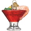Old World Christmas Glass Blown Ornament for Christmas Tree, Shrimp Cocktail - 3 of 4