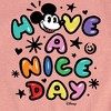 Girls' - Disney - Mickey Mouse Fitted Short Sleeve Graphic T-Shirt - 2 of 4