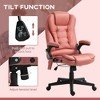 Resenkos Computer Desk Chair, 6 Point Vibrating Massage Office Chair With Heat, Massage Desk Chair, Beige - 3 of 4