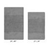 Granada 2 Piece Bath Rug Set 100% Premium Cotton Tufted Non-Slip Backing Bathmats for Bathroom, Super Soft Absorbent, Machine Washable - 2 of 4