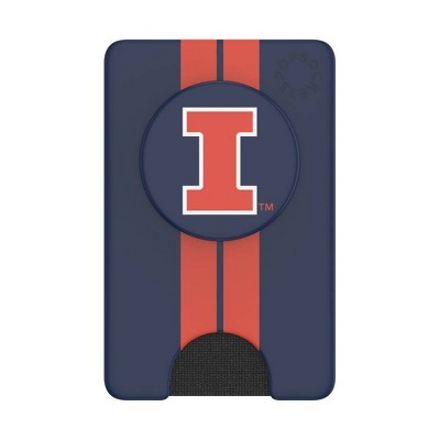 NCAA Illinois Fighting Illini PopSockets PopWallet+ (with PopTop)