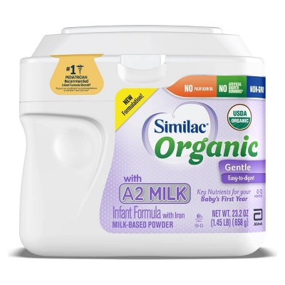 organic formula without iron