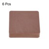 Unique Bargains Non-Slip Rubber Durable Furniture Cups Fit Sofa Bed Chair 6 Pcs - 3 of 4