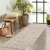 Boho Textured Design, Textured Area Rug - Non-Skid Low-Pile Carpet for Living Room, Bedroom, Playroom, Office Spaces - 3 of 4