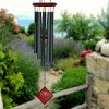 Woodstock Wind Chimes Encore® Collection, Chimes of Polaris, 22'' Green Wind Chime DCE22 - image 2 of 4