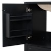 30 Inch Vintage Bathroom Vanity with Sink, One Door with Shelf and Three Drawers, Soft Close Door-Christopher Knight Home - 4 of 4