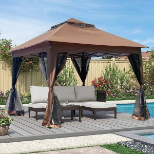 Gazebo Canopy For Lawns, Deck, Backyard - 1 of 4