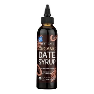 Just Date Syrup 100% Organic California Dates Syrup - Case of 6 - 8.8 oz - 1 of 3