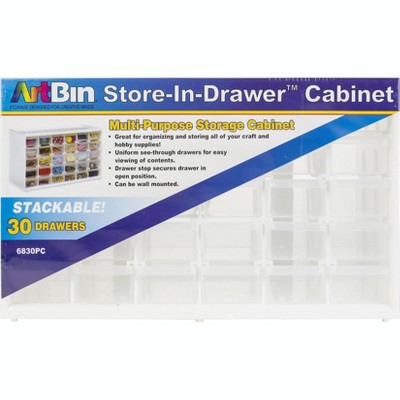 ArtBin Store-In-Drawer Cabinet-14.375"X6"X8.75" Translucent