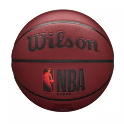 Wilson NBA Forge 29.5" Basketball - Crimson