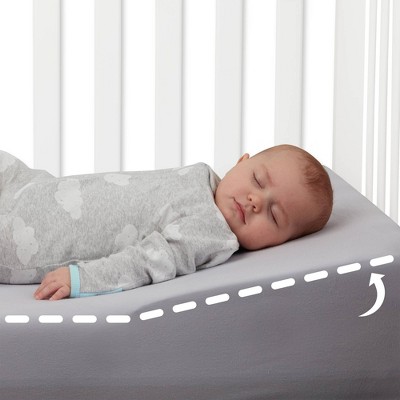 L.a. Baby Safe Lift Universal Crib Wedge For Baby Mattress Target