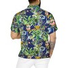 HAPPY BAY Men's Hawaiian Short Sleeve Button Down Shirt Mens Party Shirts Casual Holiday Summer Tropical Island Shirts for Men - 2 of 4