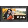 PosterPalooza | Contemporary Black Picture Frame - UV Acrylic, Backing Board, Hanging Hardware Included - 2 of 4