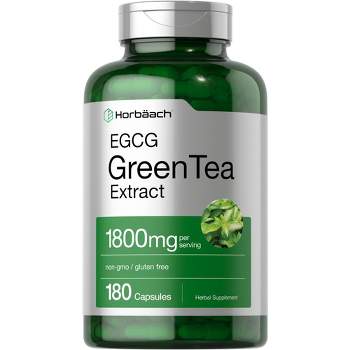 Horbaach EGCG Green Tea Extract Pills 1800 mg | 180 Capsules