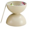 Vynxaria White End Tables - Multifunctional Round Coffee Tables with Storage - 4 of 4