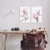 Stupell Industries Pink Magnolia Flower Blossoms, 13" x 19" - 2 of 4