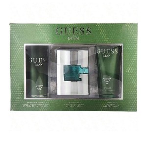 Guess 3 Pc Set Men Edt Spray 2.5, Deodorant 6.0, S/G 6.7 Oz - 1 of 1